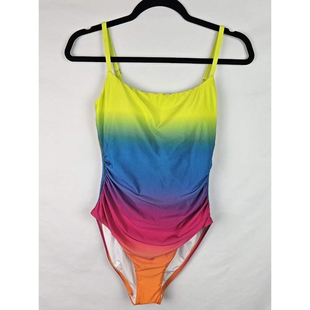 La Blanca Vibrant Gradient One Piece Swimsuit